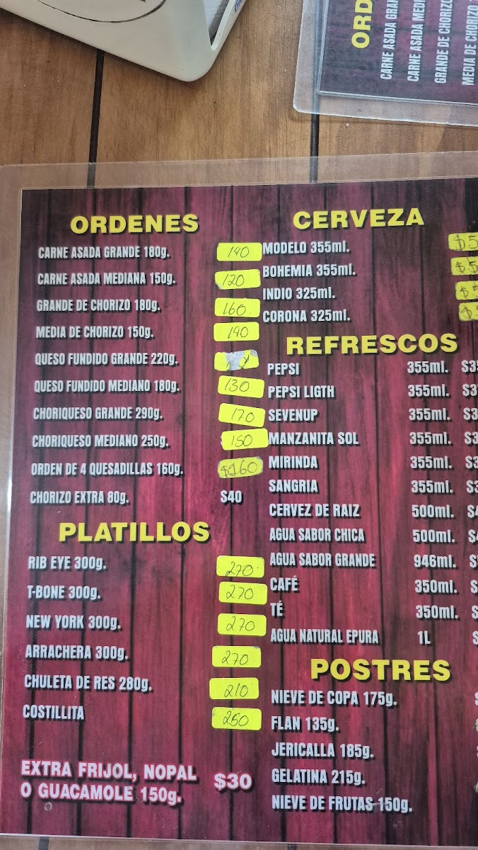 CARNES ASADAS DON RAMON Menu - Image 2
