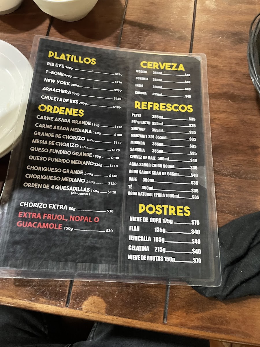CARNES ASADAS DON RAMON Menu - Image 3