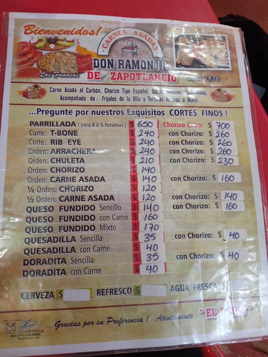 CARNES ASADAS DON RAMON Menu - Image 4
